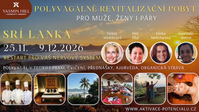 Polyvagálně Ayurvédský pobyt na Srí Lance