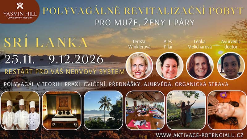Polyvagálně Ayurvédský pobyt na Srí Lance