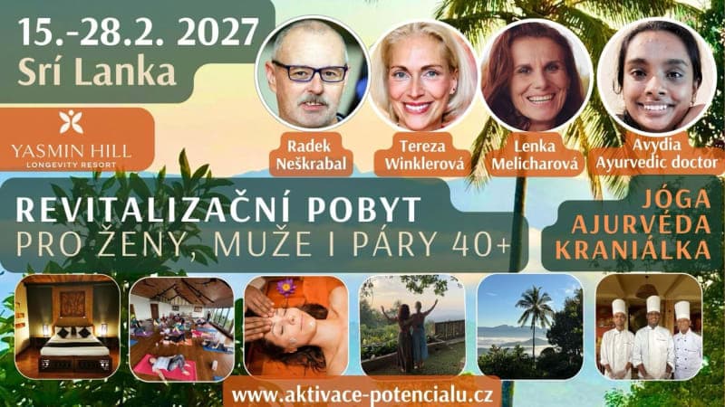 Revitalizační pobyt na Srí Lance 2027